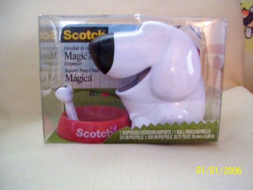 CUTE DOG SCOTCH MAGIC TAPE DISPENSER