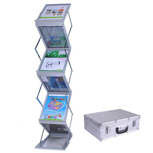 2-Sided 5-Pocket Literature Stand Brochure Holder 1130