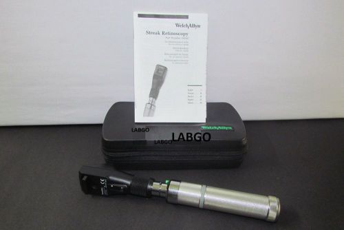 Welch Allyn 3.5v Streak Retinoscope with Dry Battery in Case LABGO CP9