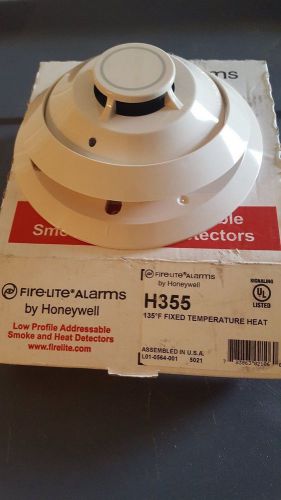 FIRE LITE HEAT DETECTOR ADDRESSABLE  NIB  H355