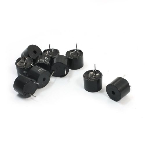 uxcell 10PCS TMB12A03 12x9.5mm Electronic Long Sound Active Buzzer DC3V