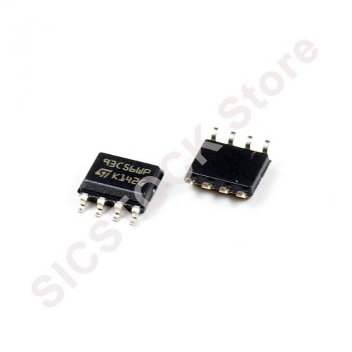 (5PCS) M93C56-WMN6T IC EEPROM 2KBIT 2MHZ 8SOIC 93C56 M93C56