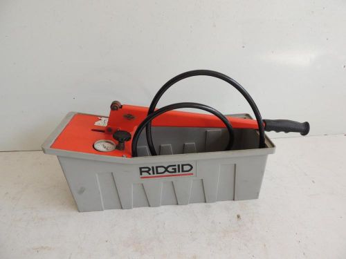 RIDGID 1450 PRESSURE TEST PUMP