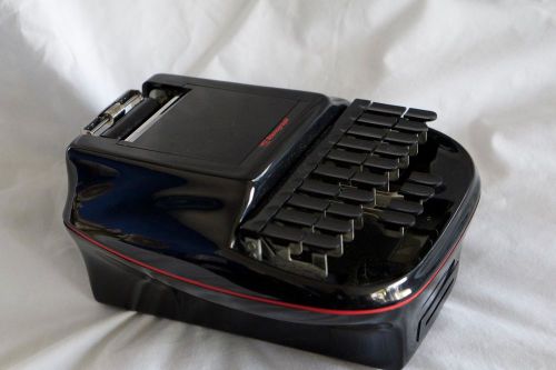 Stenograph court reporter shorthand machine w/  case &amp; tripod -working for sale