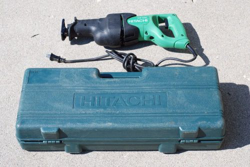 Hitachi CR13V Reciprocating Saw Sawzall W/ Case 120v