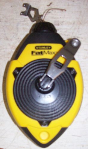 Stanley 47-140 100 Ft. FatMax Chalk Line Reel New &amp; Never Loaded