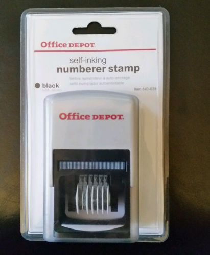 self inking numbering stamp