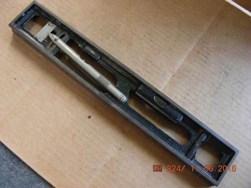 STARRETT ADJUSTABLE LEVEL 15&#034; LONG