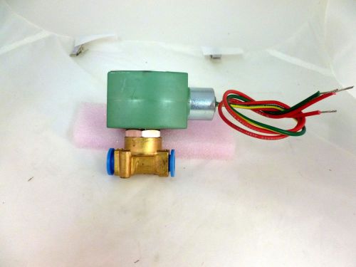 Asco 1/4&#034; 8262G202 180 psi air/inert gas 200 water 145 ltoil solenoid valve A207