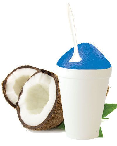 Blue coconut syrup mix snow cone/shaved ice flavor gallon concentrate #1 for sale