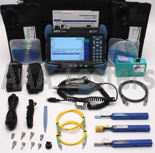 EXFO FTB-1 FTB-720 iOLM SM Fiber OTDR w/ Fiber Inspection Probe FTB-720-23B