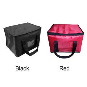 Food Storage Oxford Cloth Zipper Ergonomic Insulated Pizza Delivery Bag Picnic