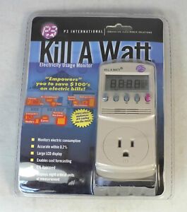 New P3 International Kill A Watt P4400.01 Energy Electricity Usage Meter