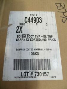 Chemical Resistant Saranex Coated 2XL Boot Covers Lakeland Ind New 94 Pcs