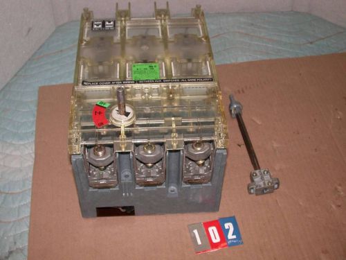 Klockner Moeller  N11-400-CNA 600 V 400 Amp 3 Pole DISCONNECT SWITCH