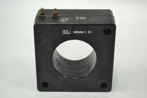 Eil instruments 180sht-500 ratio 50:5a amp current 600v-ac transformer b343909 for sale