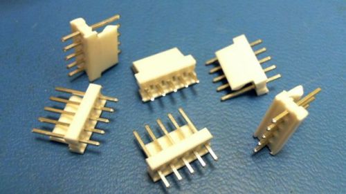 150-PCS HEADER HEADER VERTICAL 5POS .100 TIN 1-PIN NA-1 AMP INC 640456-5 6404565