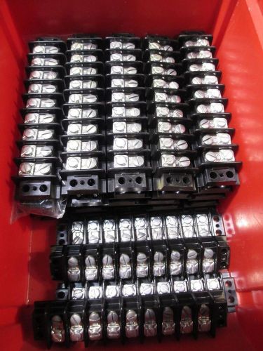 #A319 Lot of 29 Beau 9 Position Screw Barrier Strip Terminal Block