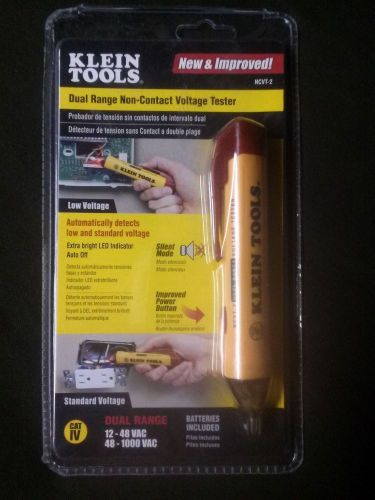 Klein tools ncvt-2 dual range voltage tester for sale