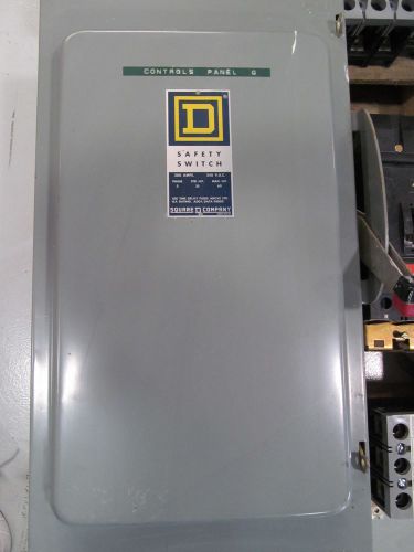 Square D H324N Type 1 200 Amp 240 V Fusible Disconnect