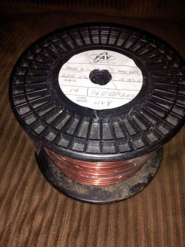 Magnet Wire 14 AWG, 7 LB Spool, 200 Degree Centigrade