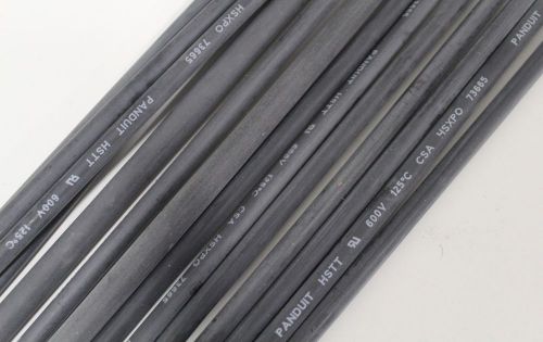 PANDUIT HSTT BLACK 600V HEAT SHRINK TUBE 1/2&#034; X 55 FT 73665 + FREE SHIPPING!!