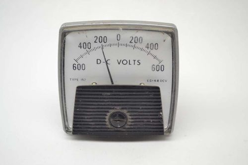 YOKOGAWA 254209FAZZ TYPE 152 DC VOLTMETER 0-600V-DC METER B404530