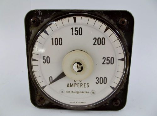 GE 0-300 DC AMPERES Type DB-40 Style 53-100302-20