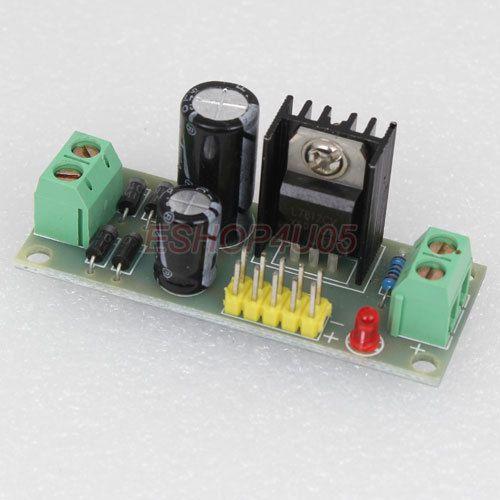 New L7812 LM7812 three terminal voltage regulator module 12V voltage regulator