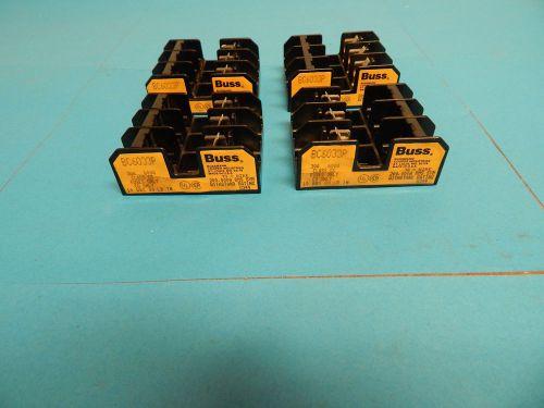 Lot of 4 Bussmann BC6033P Fuse Holder 30A 600V 3 Pole