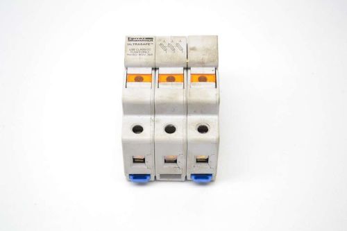 FERRAZ SHAWMUT USCC3I ULTRASAFE BLOCK 3P 30A AMP 600V-AC FUSE HOLDER B444642