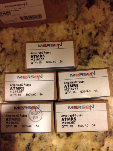 Ferraz Shawmut Mersen ATMR5 Lot Of (50) No Reserve