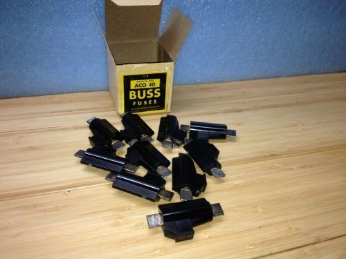 BUSS FUSES AIRCRAFT ACO 40 -10 PCS  BUSSMAN NEW FREE SHIPPING