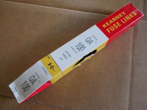 Kearney # 6427-2T 100 Amp Type QA Fuse Link