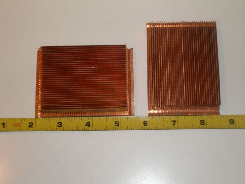 2 copper HeatSink LED,craft, hobby