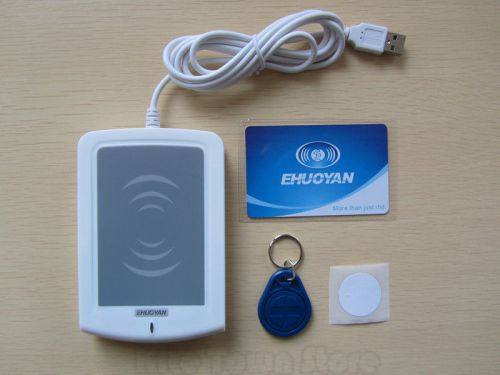 USB RFID 13.56MHz Mifare Reader Writer + SDK IC card keyfob NFC Tag eReader