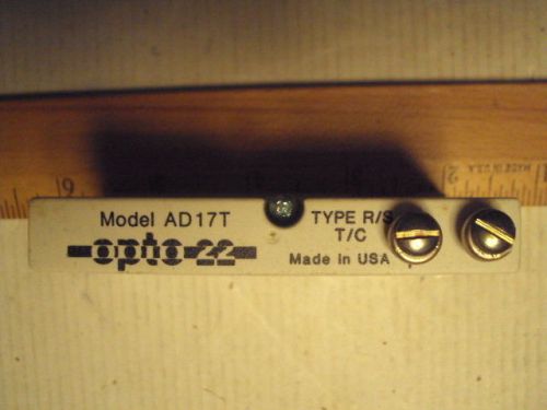 AD17T Analog Devices Type R/S thermocouple in opto-22