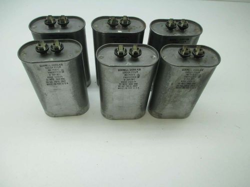 LOT 6 CORNELL DUBILIER D 200 AFC SOGGY FOIL 30MFD 660V-AC CAPACITOR D390788