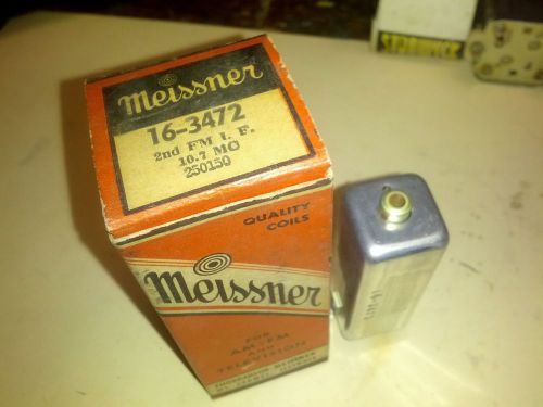 Meissner 16-3472 2nd FM IF coil - NOS NR