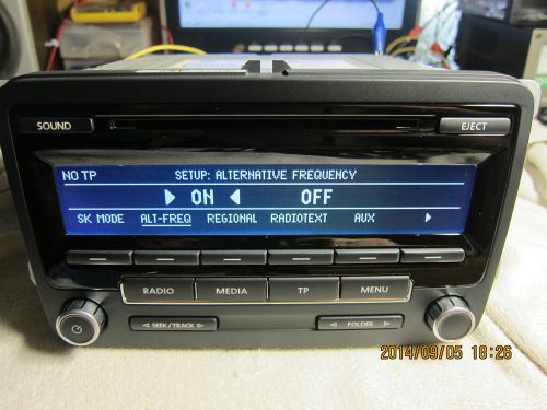 Volkswagen vw autoradio rcd310 cd mp3 PASSAT 3C B6 GOLF JETTA CADDY RADIO AUX