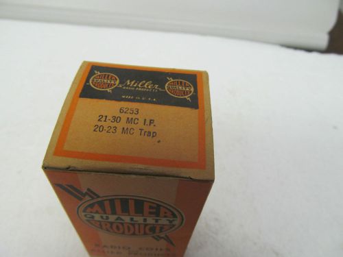 J.W. MILLER TYPE 6253 21-30 MHz I.P., 20-23 MHz TRAP , VINTAGE, USED