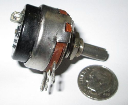 ALLEN-BRADLEY 1 MEG AUDIO TAPER  POTENTIOMETER W/SWITCH 2W  REFURBISHED   1 PCS.