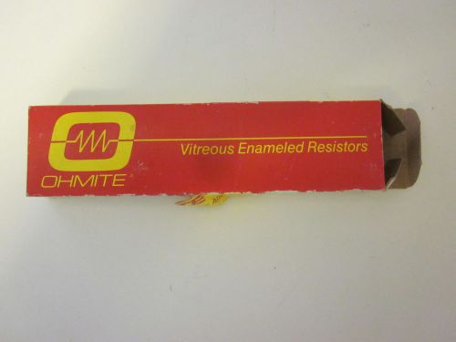 New Ohmite D100K5R0 100W 5ohm Vitreous Enameled Resistor.