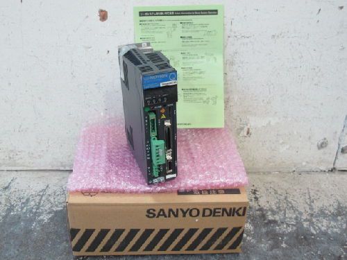 SANYO DENKI QS1E03AA-01 AC SERVO DRIVE, 0 - 163 VAC, 3 PHASE,   NEW