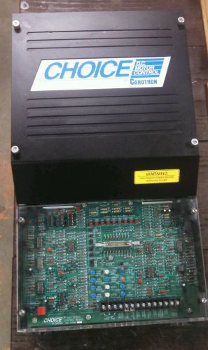 CAROTRON CHOICE 300 SERIES (CDC320-000) 230/460 VAC (10 HP @ 240V/ 20 HP @ 500V)