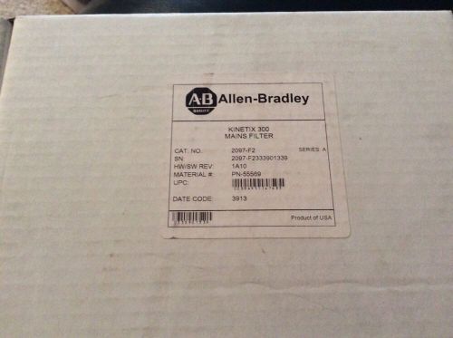 NEW Allen Bradley Servo Drive 2097-F2 333901339 Kinetix 300 Mains Filter 55569