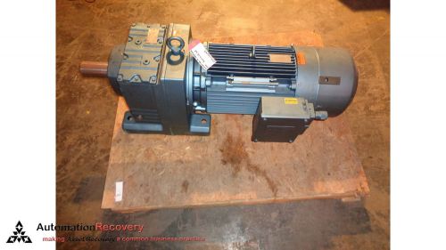 SEW EURODRIVE  R107DV180M4BM30HRTH - REDUCER AND MOTOR 25 HP