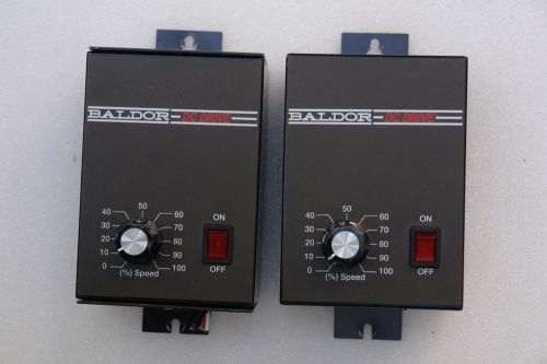 BALDOR DC MOTOR SPEED CONTROL BC138 ( Lot of 2 )