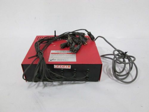 RACAL DATACOM YL7300 520-01-61 10 UNIT BATTERY CHARGING STATION POWER D300258