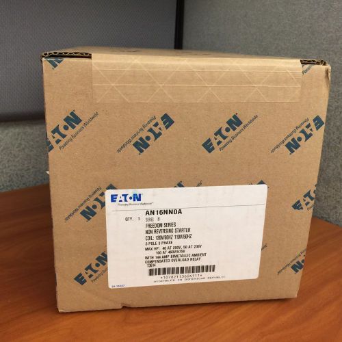 NEW EATON AN16NN0A Nema Size 4 Full Voltage STARTER!!!